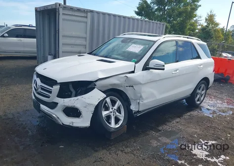 2018 Mercedes-Benz Gle 350 4Matic z USA, uszkodzony, nr VIN 4JGDA5HB7JB156250